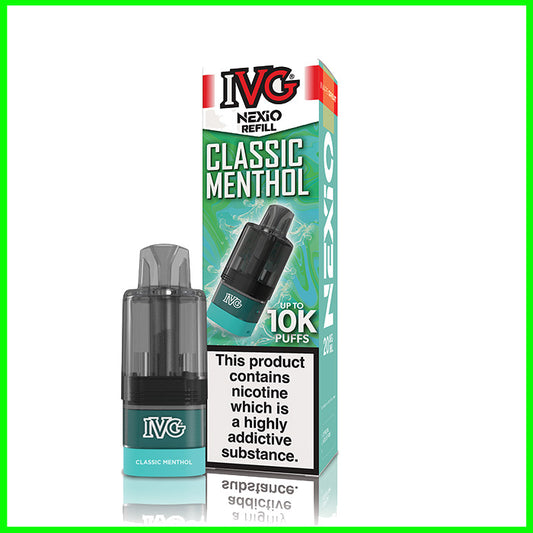 IVG Nexio 10K Refill Pod Classic Menthol