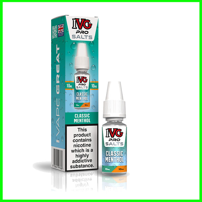 IVG Pro Salts Classic Menthol