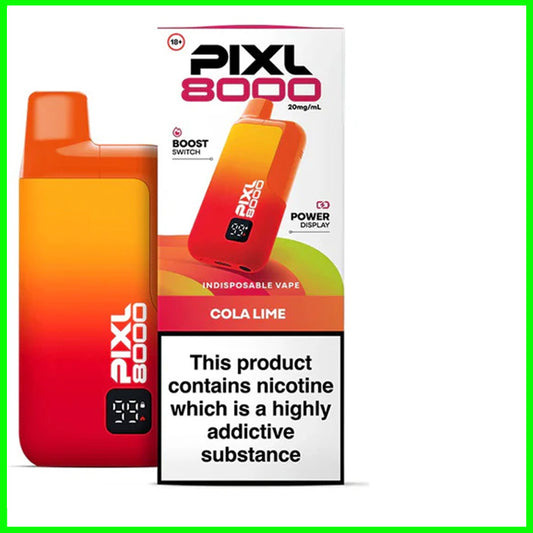 Cola Lime Pixl 8000 Pod Kit