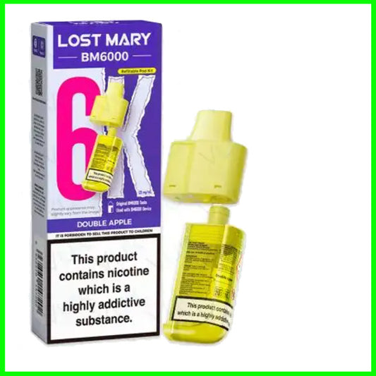 Double Apple Lost Mary BM6000 Refill Pod