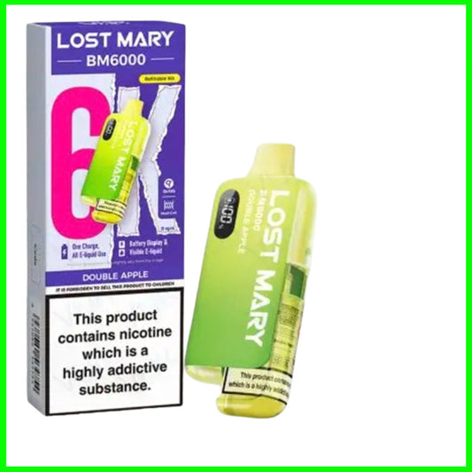 Double Apple Lost Mary BM6000 Pod Kit