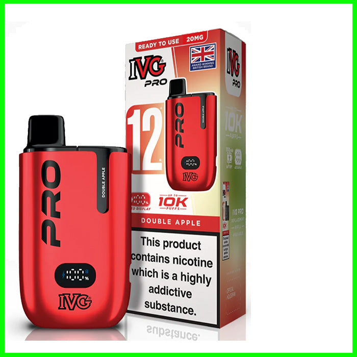 IVG Pro 12 Pod Vape - Double Apple