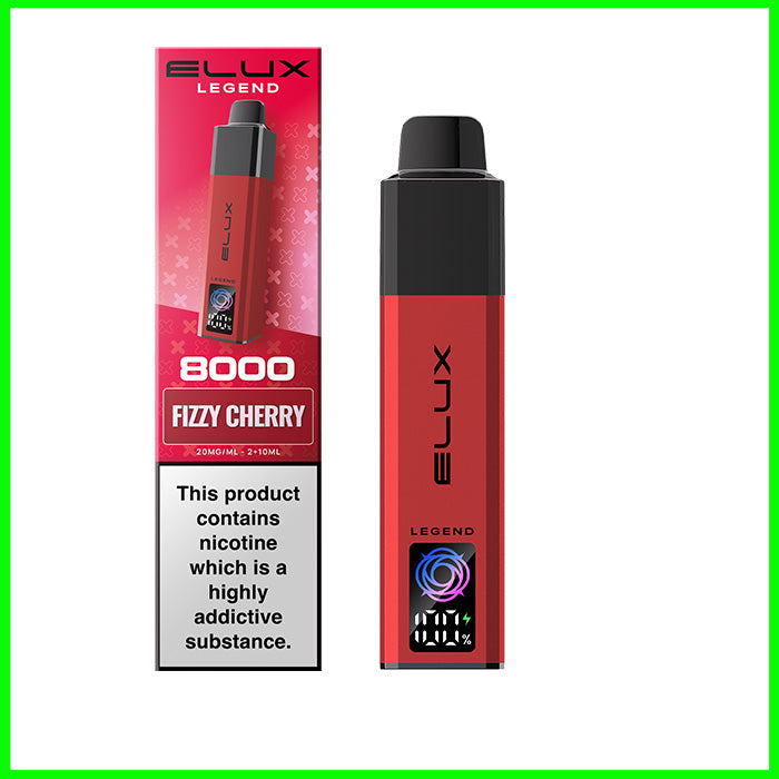 Elux Legend 8000 Pod Kit Fizzy Cherry