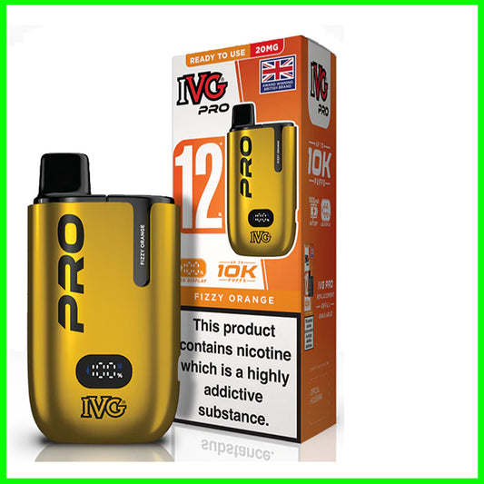 IVG Pro 12 Pod Vape - Fizzy Orange