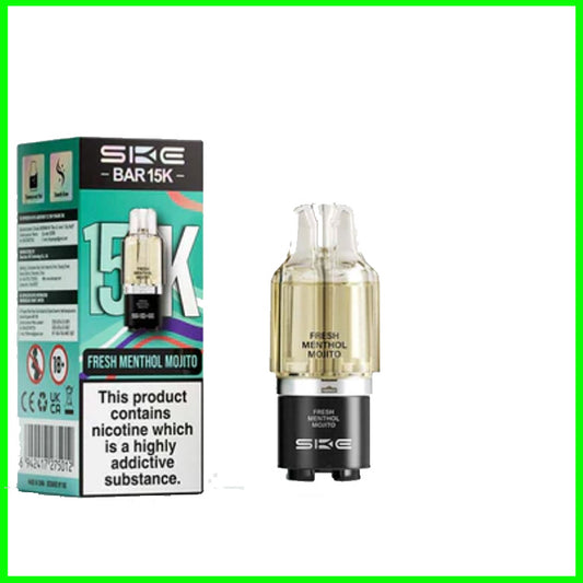 SKE Bar 15K Pre-filled Pod - Fresh Menthol Mojito