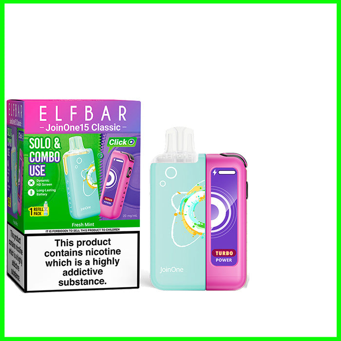 Elf Bar JoinOne15 Vape Kit - Fresh Mint