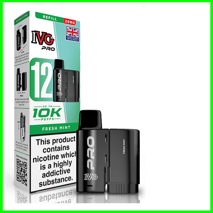 IVG PRO 12 Refill Fresh Mint