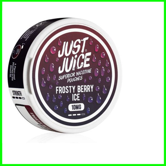 Just Juice Nicotine Pouches Frosty Berry Ice