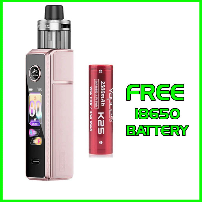 Voopoo Drag X3 Vape Kit - Glow Pink