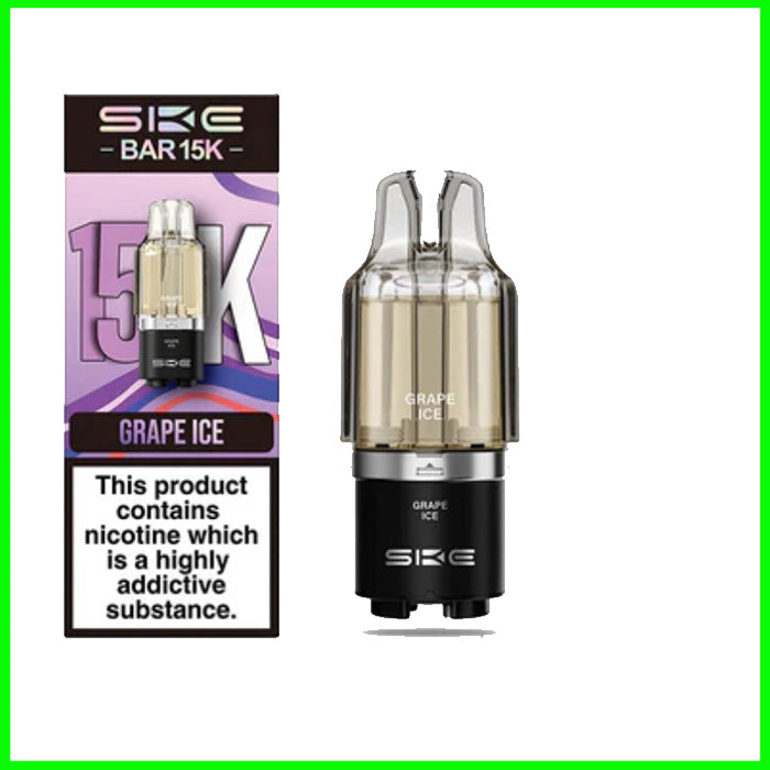 SKE Bar 15K Pre-filled Pod - Grape Ice