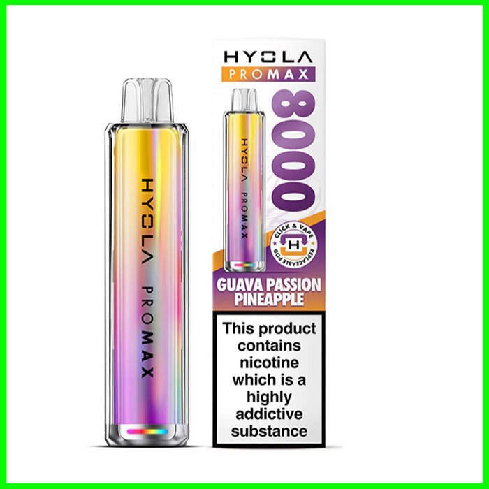 Guava Passion Pineapple Hyola Promax 8K Pod Kit