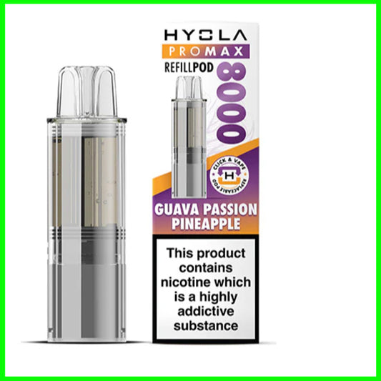 Guava Passion Pineapple Hyola Pro Max 8000 Refill Pod