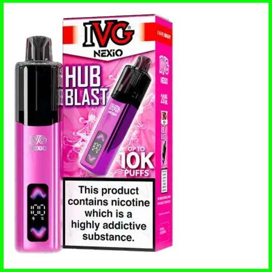 IVG Nexio 10k Pod Kit Hub Blast