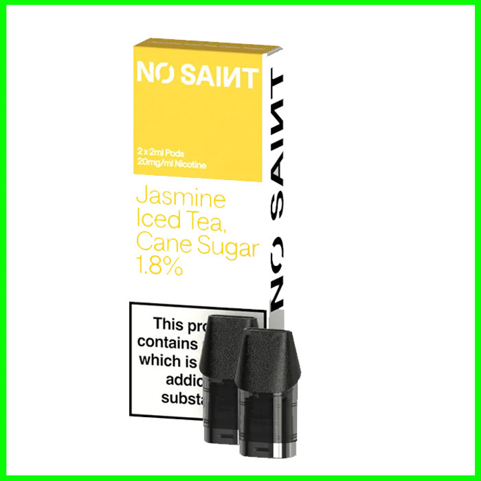 Jasmine Iced Tea Cane Sugar No Saints Prefilled Pods