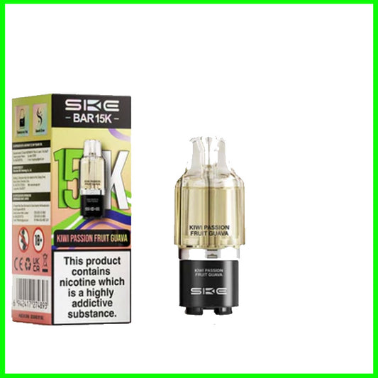 SKE Bar 15K Pre-filled Pod - Kiwi Passionfruit Guava