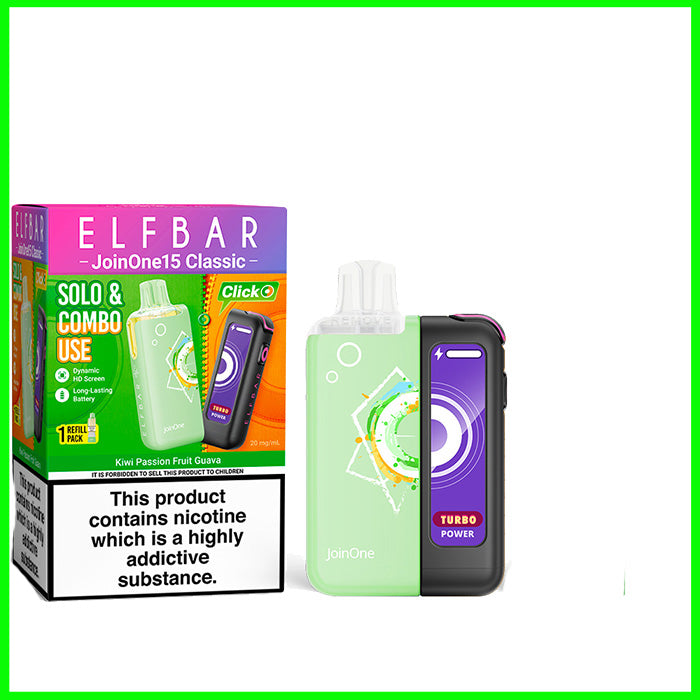 Elf Bar JoinOne15 Vape Kit - Kiwi Passionfruit Quava