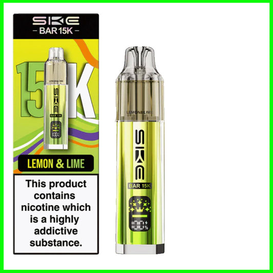 SKE Bar 15K Pre-filled Pod Kit - Lemon Lime