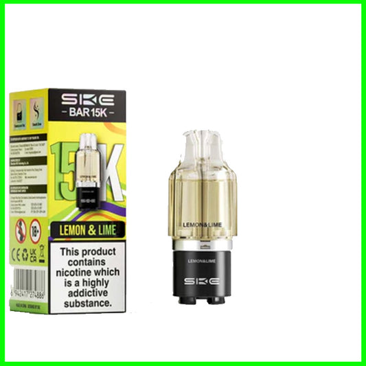 SKE Bar 15K Pre-filled Pod - Lemon Lime