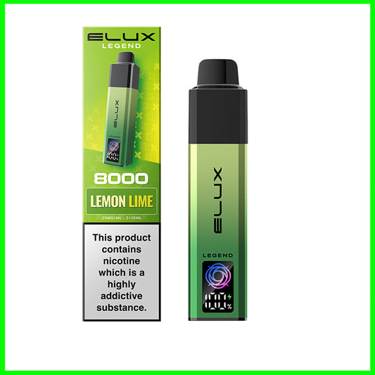 Elux Legend 8000 Pod Kit Lemon Lime