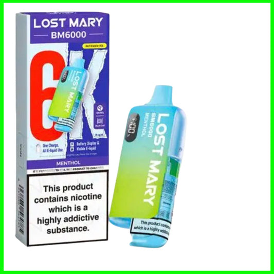 Menthol Lost Mary BM6000 Pod Kit