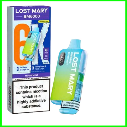 Miami Mint Lost Mary BM6000 Pod Kit