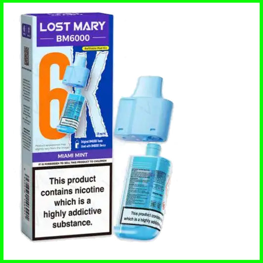 Miami Mint Lost Mary BM6000 Refill Pod