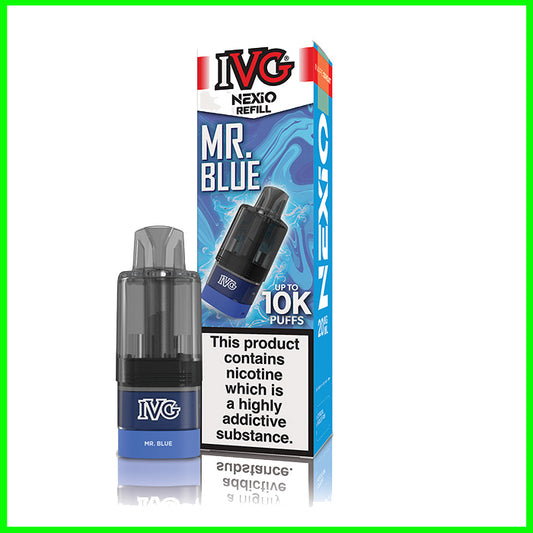 IVG Nexio 10K Refill Pod Mr Blue