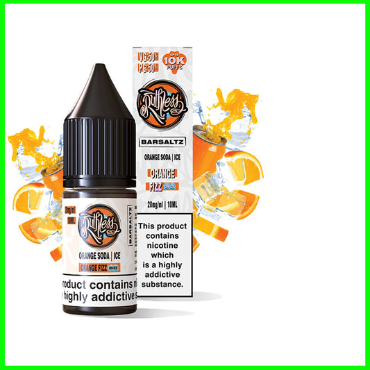 Orange Fizz On Ice Ruthless Bar Saltz