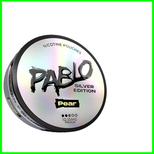 Pablo Silver Edition Nicotine Pouches 10MG - Pear