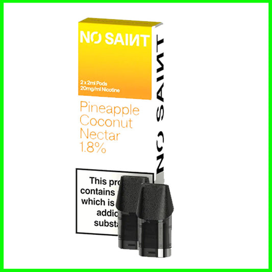 Pineapple Coconut No Saints Prefilled Pods