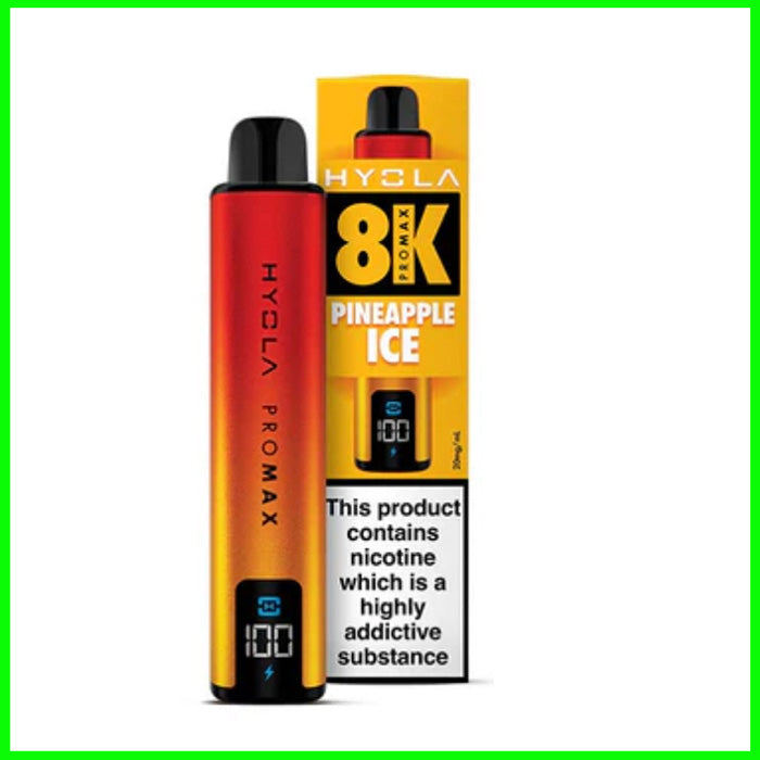 Hyola Pro Max 8K device - Pineapple Ice