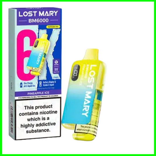 Pineapple Ice Lost Mary BM6000 Pod Kit