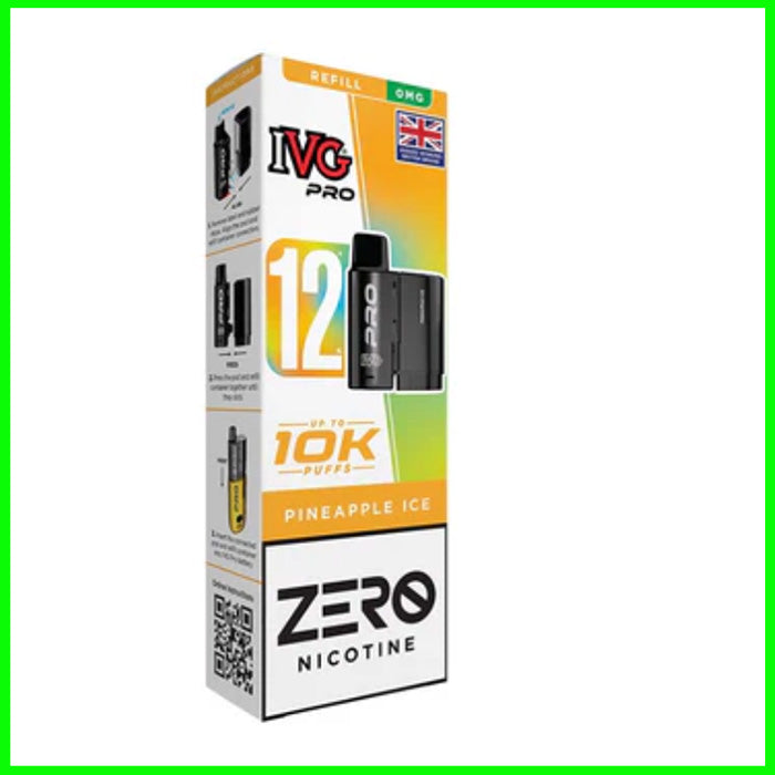 Pineapple Ice IVG Pro Pod Nicotine Free