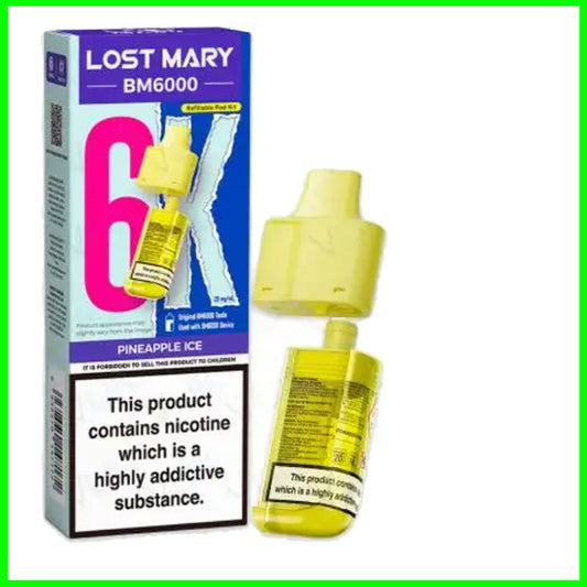 Pineapple Ice Lost Mary BM6000 Refill Pod