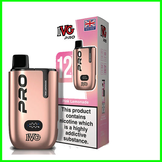 IVG Pro 12 Pod Vape - Pink Lemonade