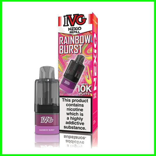 IVG Nexio 10K Refill Pod Rainbow Burst