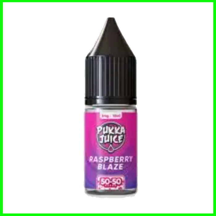 Raspberry Blaze Pukka 50/50 10ml