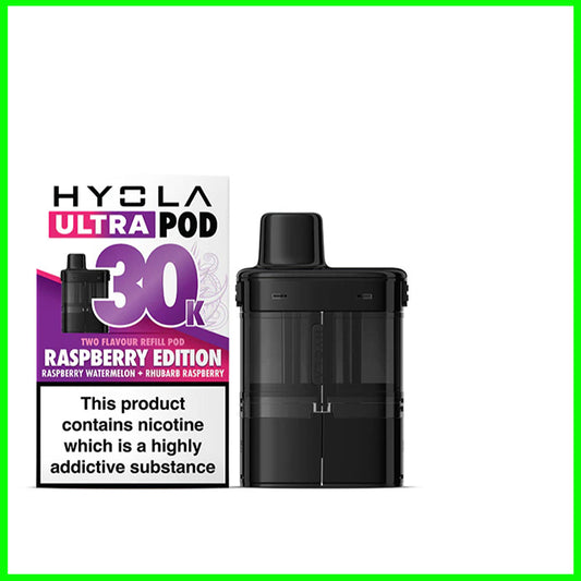 Raspberry Edition Hyola Ultra 30K Refill Pods