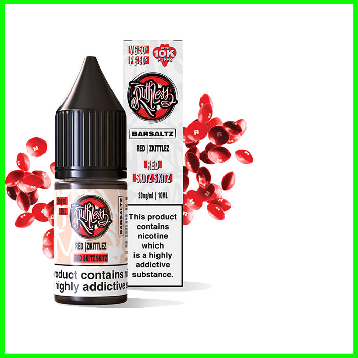 Red Skitz Skitz Ruthless Bar Saltz