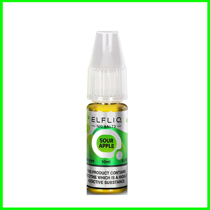 Sour Apple Ice Elfliq salts 10ml Full Box