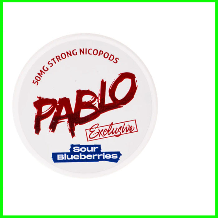 Sour Blueberries Pablo Exclusive Nicotine Pouch
