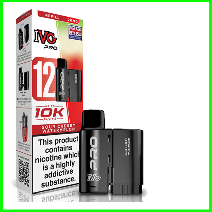 IVG PRO 12 Refill Sour Cherry Watermelon