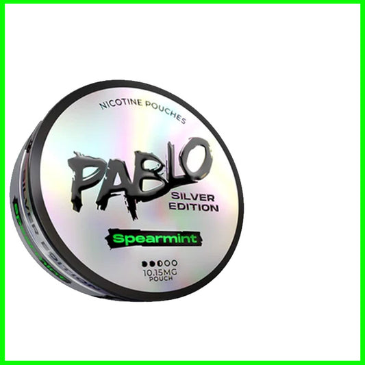 Pablo Silver Edition Nicotine Pouches 10MG - Spearmint