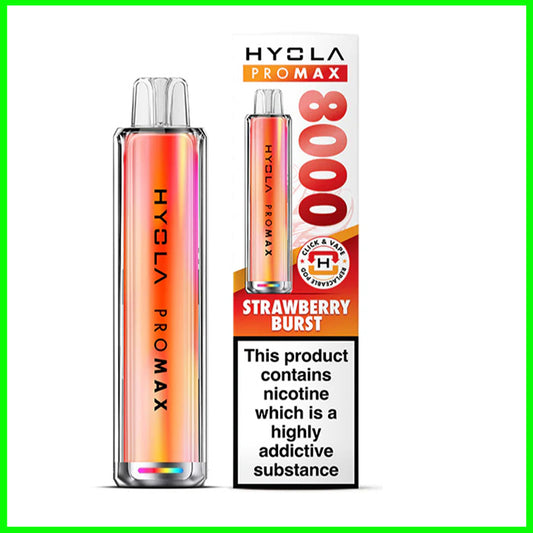 Strawberry Burst Hyola Promax 8K Pod Kit