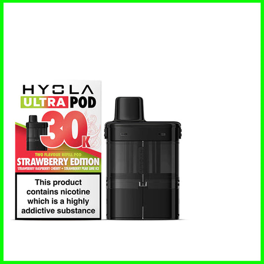 Strawberry Edition Hyola Ultra 30K Refill Pods