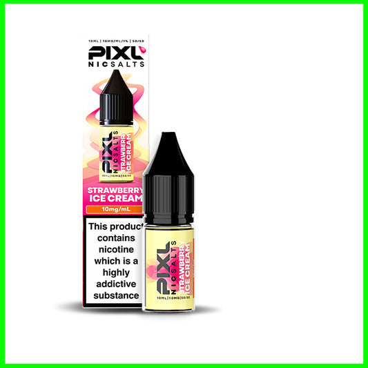 Pixl Nic Salts - Strawberry Ice Cream
