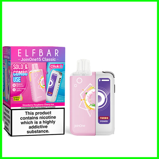 Elf Bar JoinOne15 Vape Kit - Strawberry Raspberry Cherry