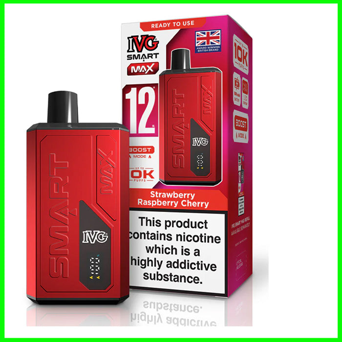 Strawberry Raspberry Cherry IVG Smart Max Pod Kit