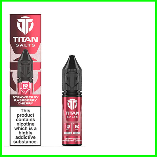 Strawberry Raspberry Cherry Titan Nic Salt