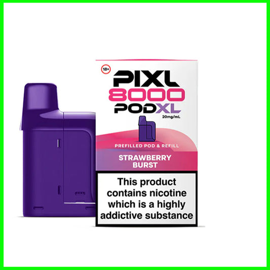 Strawberry Burst Pixl 8000 Refill Pod